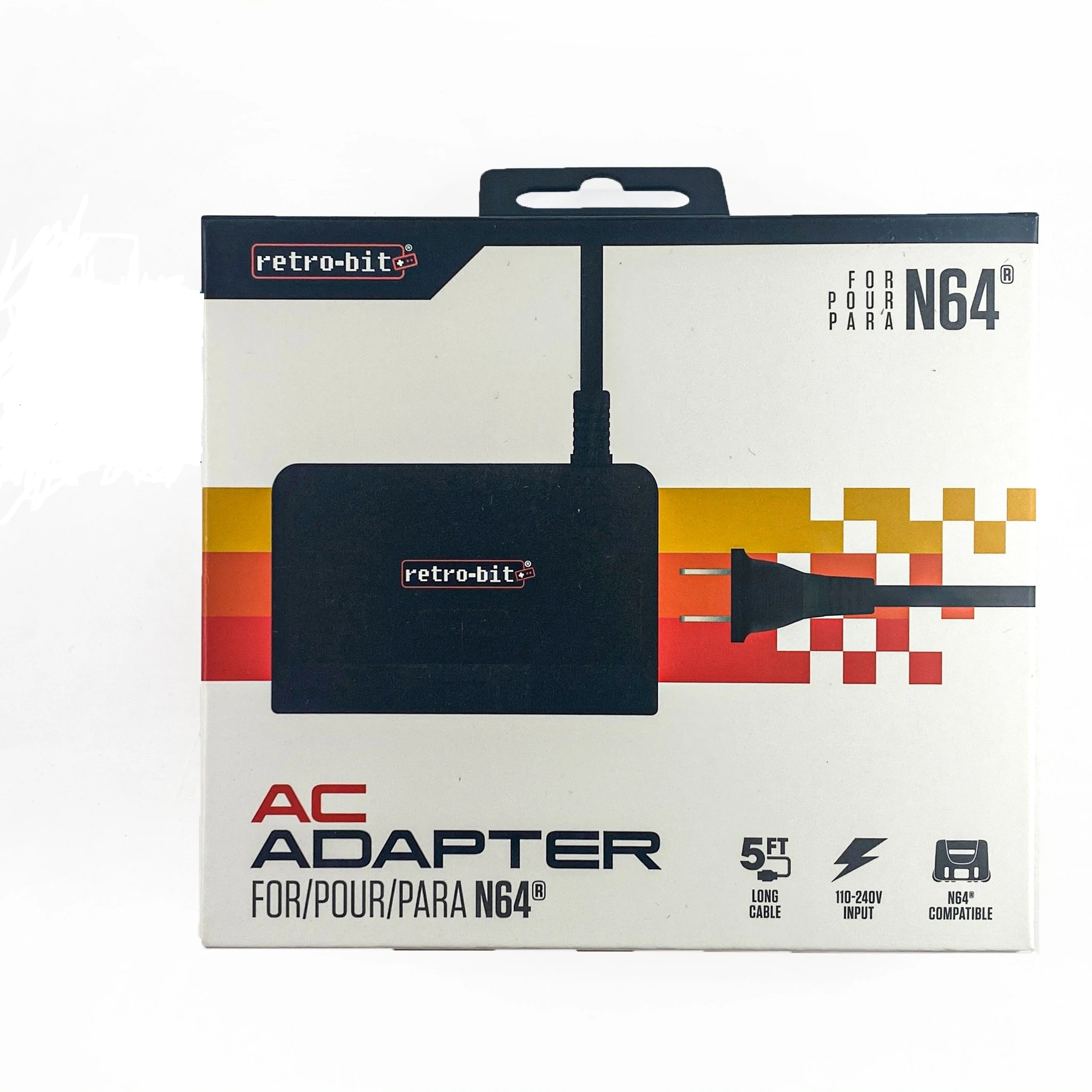 Adaptateur AC Pour N64 / Nintendo 64 Par Retro-Bit