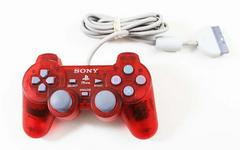 Manette Dualshock 1ère Génération Pour PS1 / Playstation Officielle Sony - Rouge Transparente