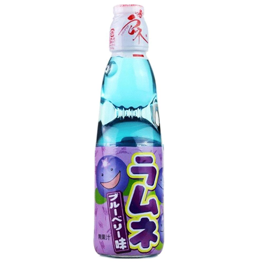 Soda Ramune Hatakosen 200 ML - Saveur De Bleuet