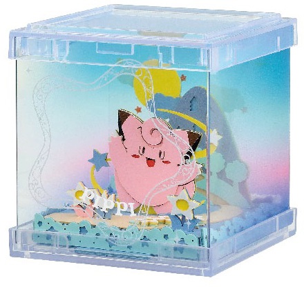 Kit Bricolage Paper Theater Cube Pokemon Par Ensky- Clefairy