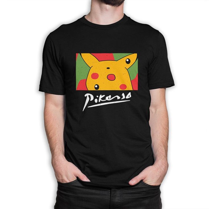 T-Shirt Threadless - Pablo Pikasso (Marine)