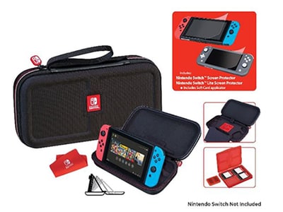 Étui De Transport Rigide Pour Nintendo Switch / Oled / Lite Par RDS Industries - Noir