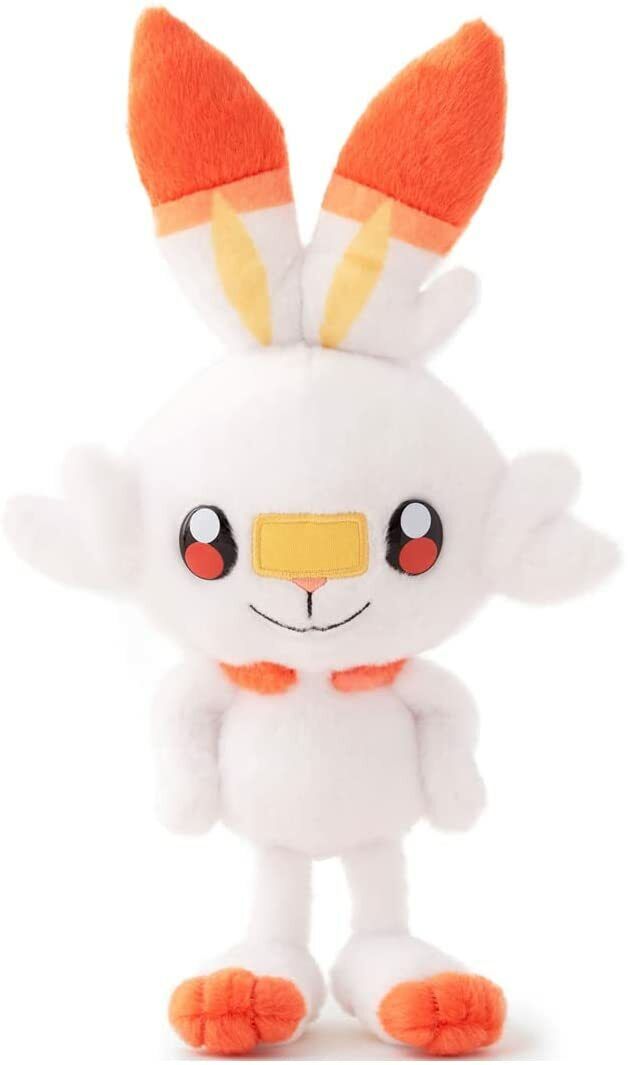 Toutou Pokemon You've Decided! Pokemon Get Plush Par Takara Tomy - Scorbunny 27 CM