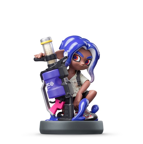 Figurine Amiibo Splatoon 3 - Octoling (Bleu)