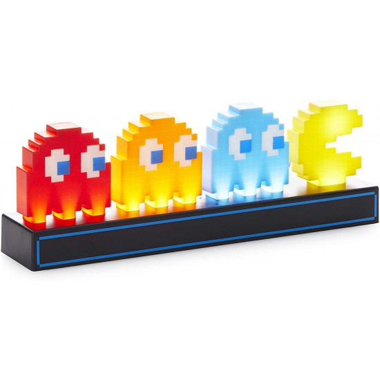Lampe Pac-Man Par Paladone - Fantôme Et Pac-Man