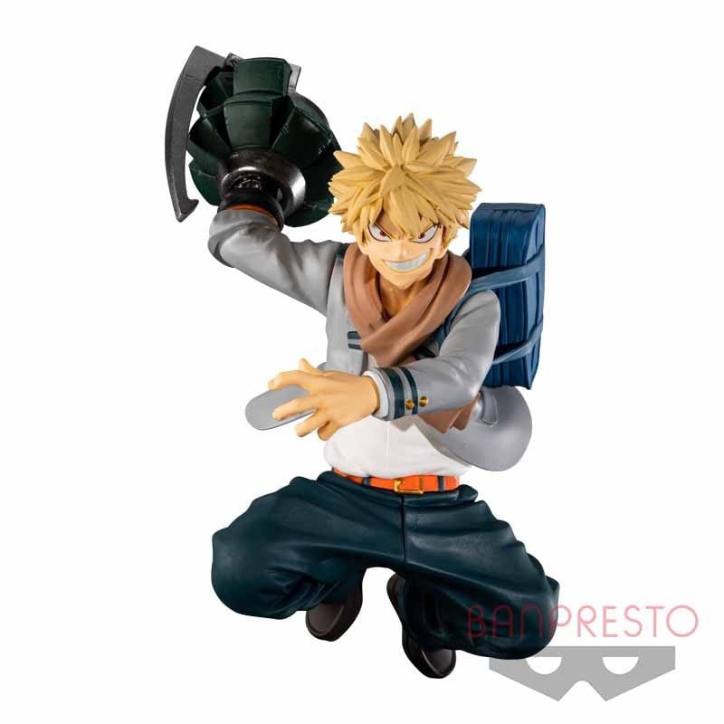Figurine My Hero Academia Bravegraph #1 Vol.3 Par Banpresto - Katsuki Bakugo 12 CM
