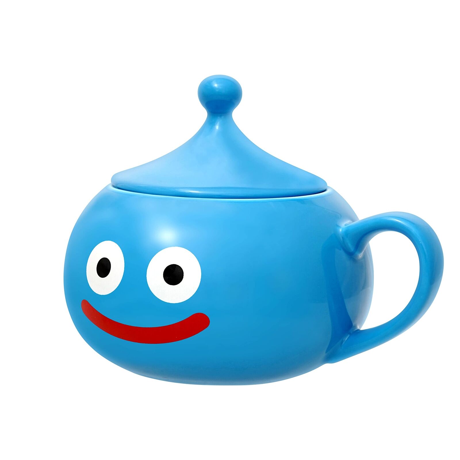 Bol À Soupe Avec Couvercle Dragon Quest Par Square Enix - Slime Bleue