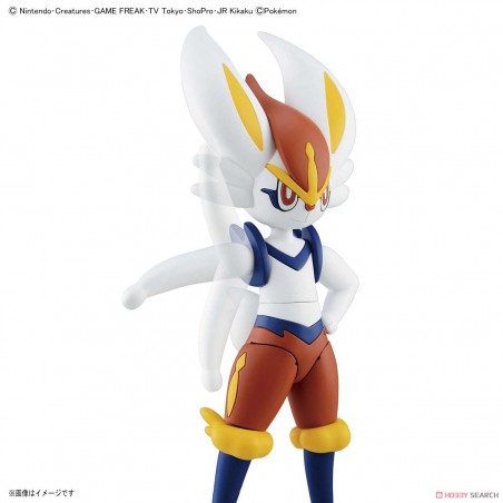 Model Kit Pokemon PLAMO #49 Par Bandai - Cinderace