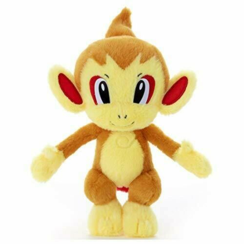 Toutou Pokemon I Choose You! Pokemon Get Plush Par Takara Tomy - Chimchar 22 CM