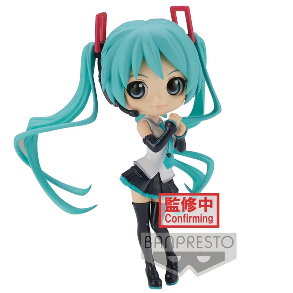 Figurine Q Posket Hatsune Miku Par Banpresto - V4x Style Ver.B 15 CM