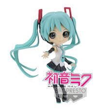 Figurine Q Posket Hatsune Miku Par Banpresto - V4x Style Ver.A 15 CM