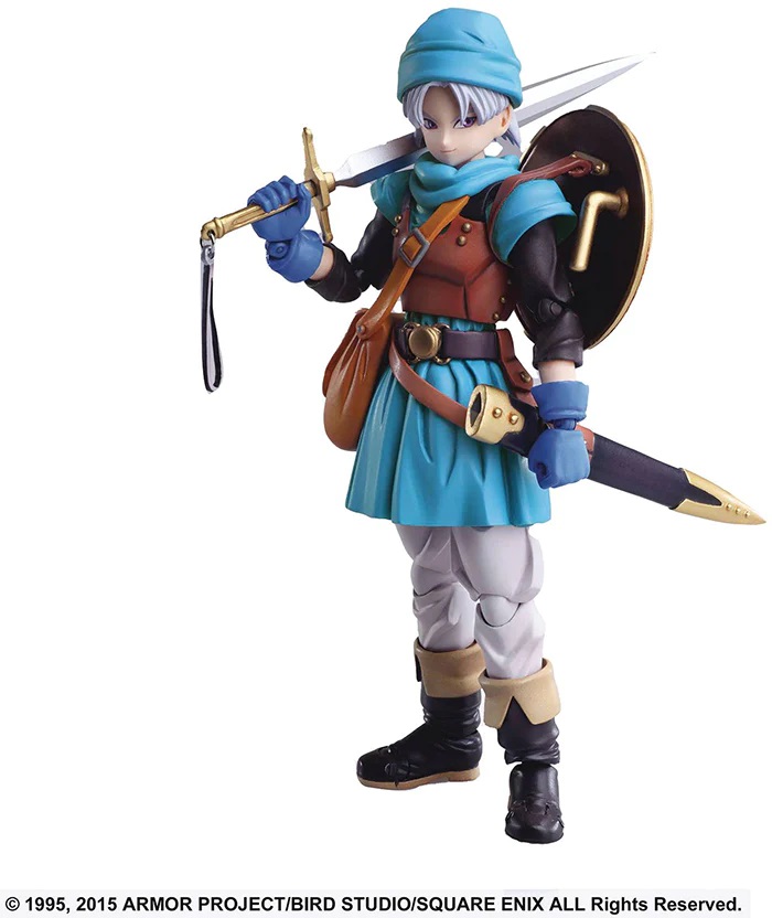 Figurine Bring Arts Dragon Quest Par Square Enix - Dragon Quest VI Terry 13 CM