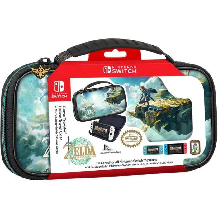 Étui De Transport Rigide Pour Nintendo Switch / Oled / Lite Par RDS Industries - Zelda TOTK Noir