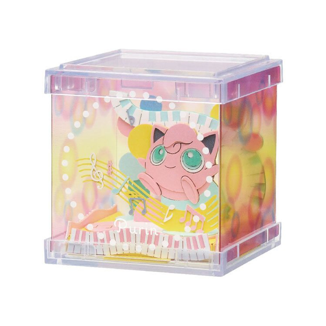 Kit Bricolage Paper Theater Cube Pokemon Par Ensky - Jigglypuff