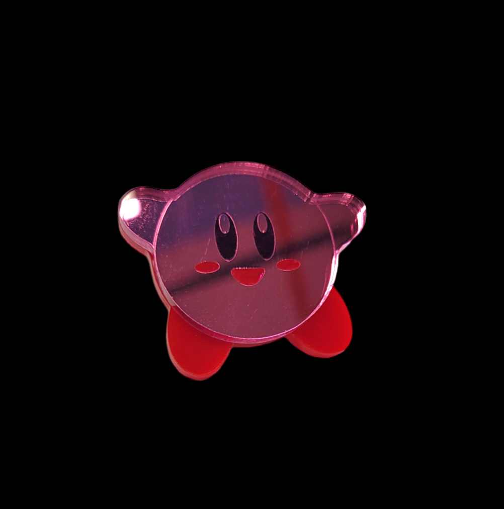 Épinglette (Pin) Kirby Par Chinook Crafts - Kirby