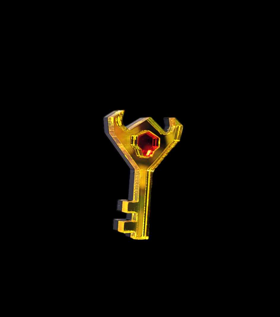 Épinglette (Pin) Legend Of Zelda Par Chinook Crafts - Boss Key