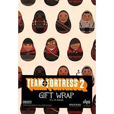 Papier D'emballage Team Fortress 2 Par Crowded Coop - 69 x 99 CM