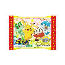 Gaufrette Pokemon Au Chocolat Par Lotte - Contient Un Autocollant Surprise 23 G