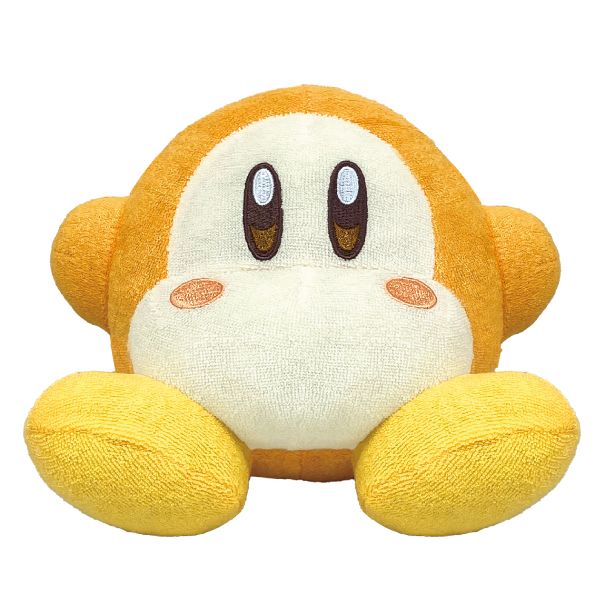 Toutou Kirby's Dream Land Chibi Plush Par Bandai - Waddle Dee Lavable 18 CM
