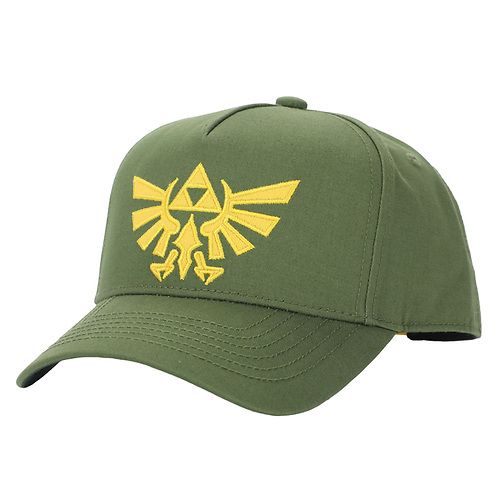 Casquette Snapback Ajustable Verte The Legend Of Zelda Verte Par Bioworld 