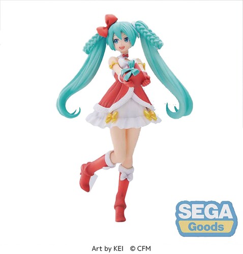 Figurine SPM Hatsune Miku Christmas 2022 Par Sega - Miku Mère Noël 25 CM