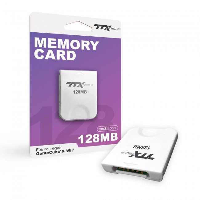 Carte Memoire Pour Nintendo Gamecube Par TTX TECH - 128 MB 2043 Blocks