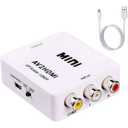 Convertisseur AV To HDMI / Composite Vers HDMI / RCA Vers HDMI - Marque Inconnue