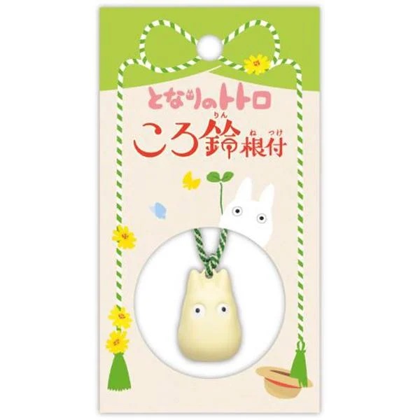 Breloque À Grelot Mon Voisin Totoro Par Ensky - Petit Totoro Blanc