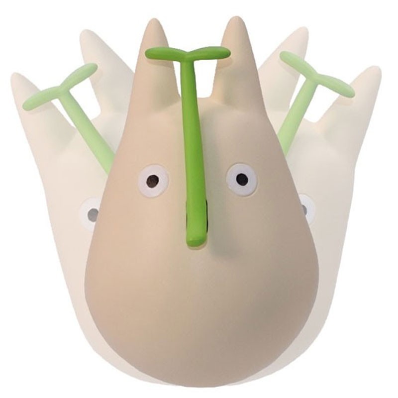 Figurine Culbuto Ghibli Mon Voisin Totoro Par Ensky - Totoro Blanc 5 CM