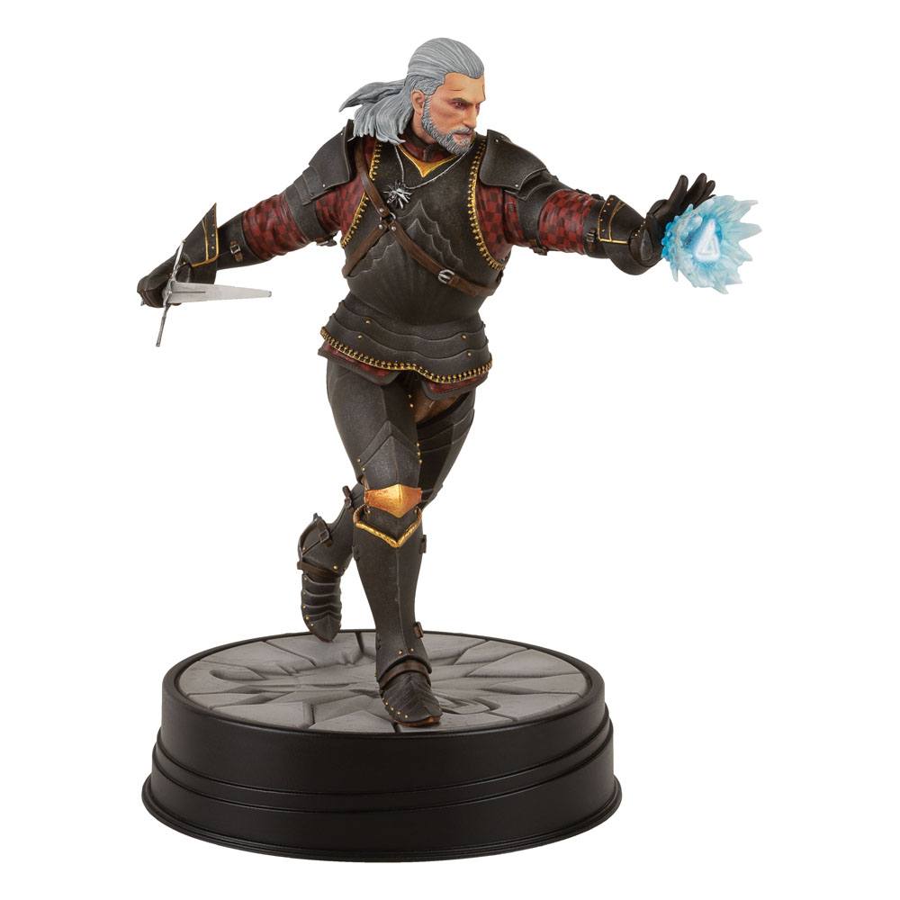 Figurine The Witcher 3 Wild Hunt Par Dark Horse - Geralt Toussaint Tournay Armor 20 CM