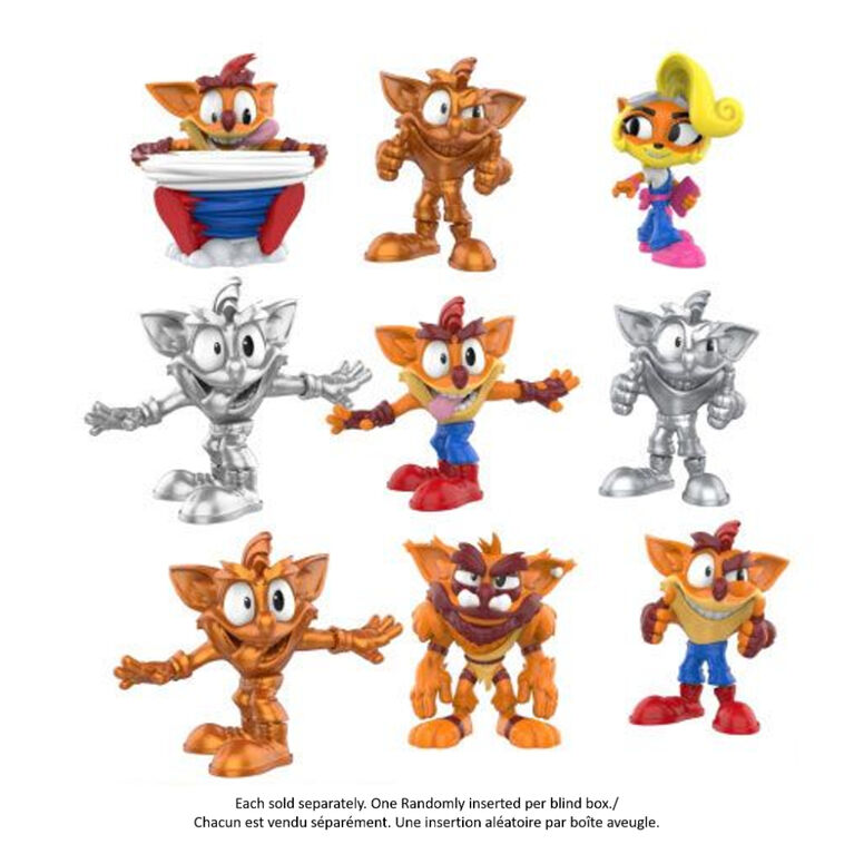 Boîte Surprise À Fracasser Crash Bandicoot - Une Figurine Au Hasard