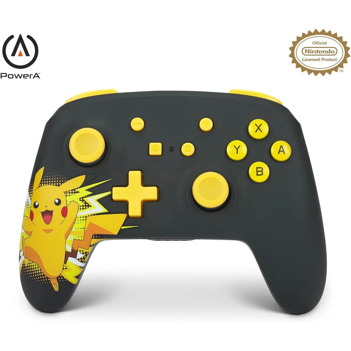 Manette Sans Fil Pour Nintendo Switch Par PowerA - Pikachu Ecstatic