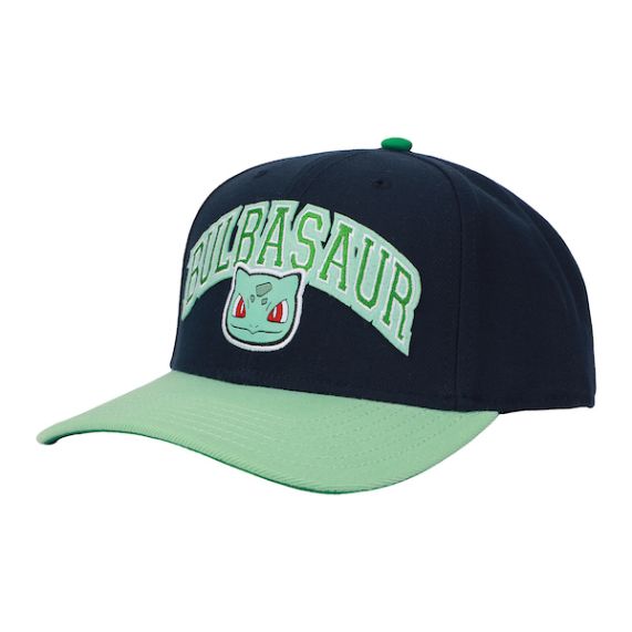 Casquette Ajustable Pokemon Par Bioworld - #001 Bulbasaur