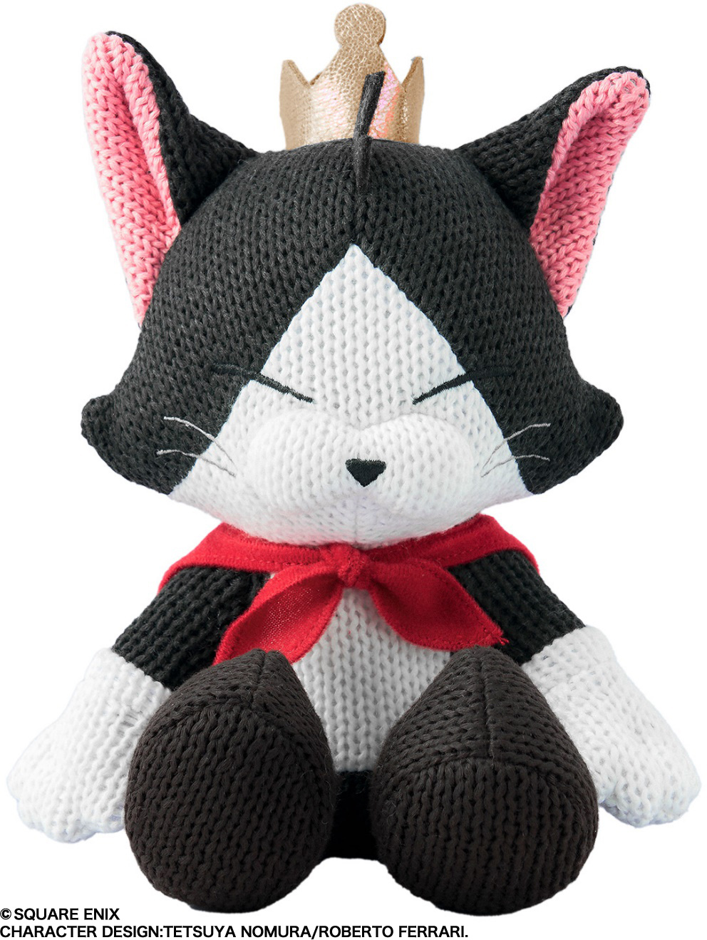 Toutou Final Fantasy Par Square Enix - Cait Sith Tricoté 22 CM