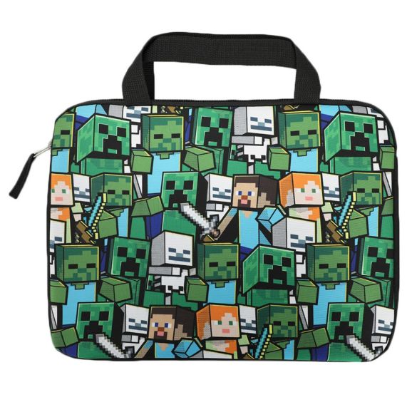 Sac Pour Ordinateur Portable Minecraft Par Bioworld
