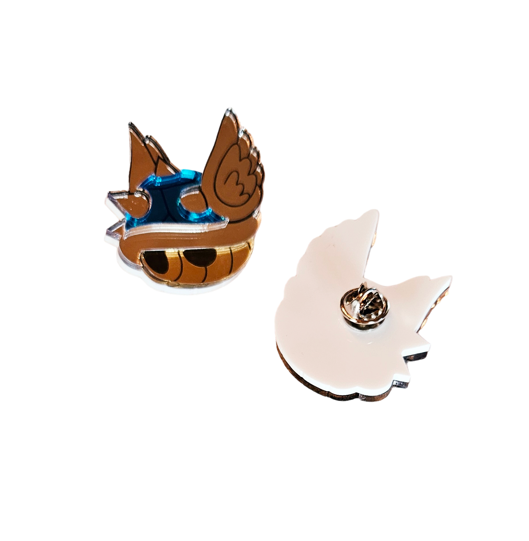 Épinglette (Pin) Super Mario Par Chinook Crafts - Carapace Bleue