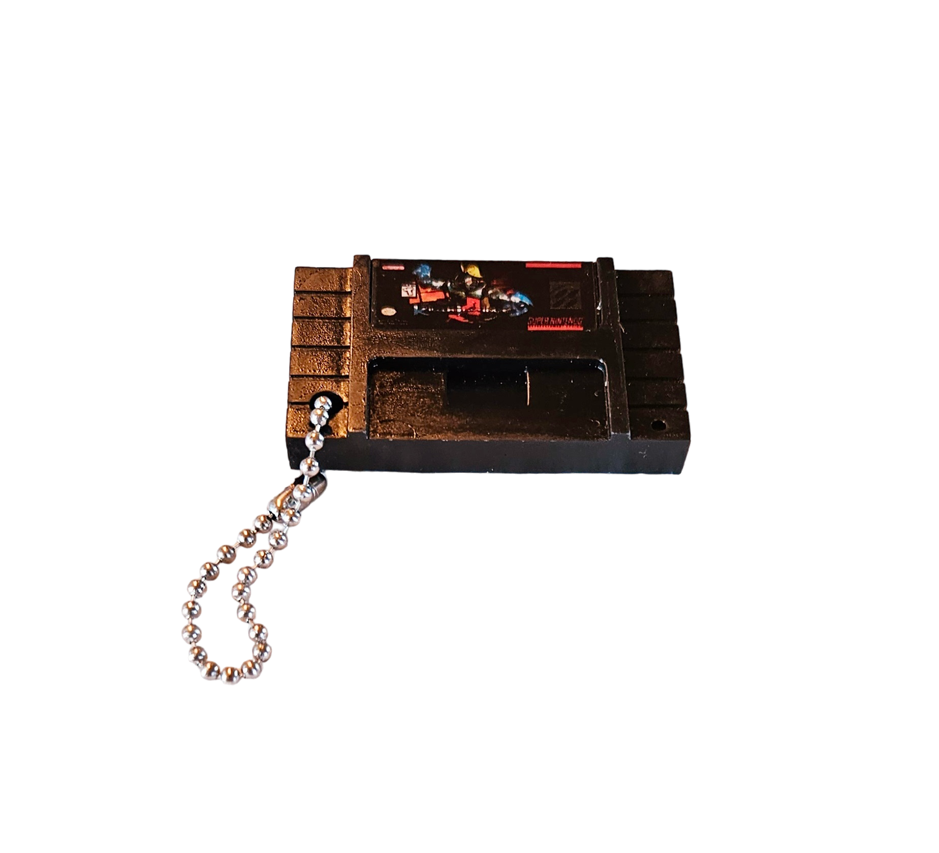Porte-Clé Mini-Cartouche de SNES Par Chinook Crafts - Killer Instinct (Black Cartridge)