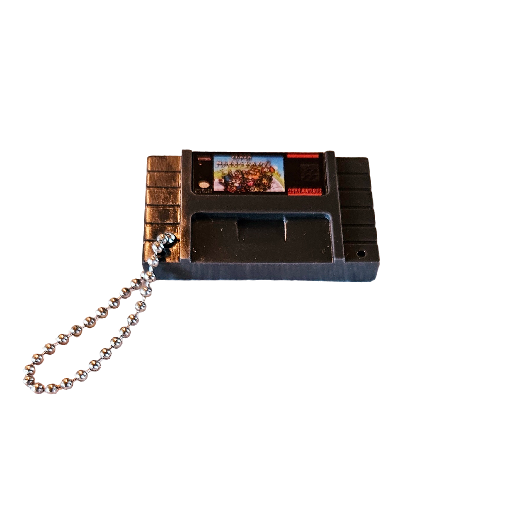 Porte-Clé Mini-Cartouche de SNES Par Chinook Crafts - Super Mario Kart