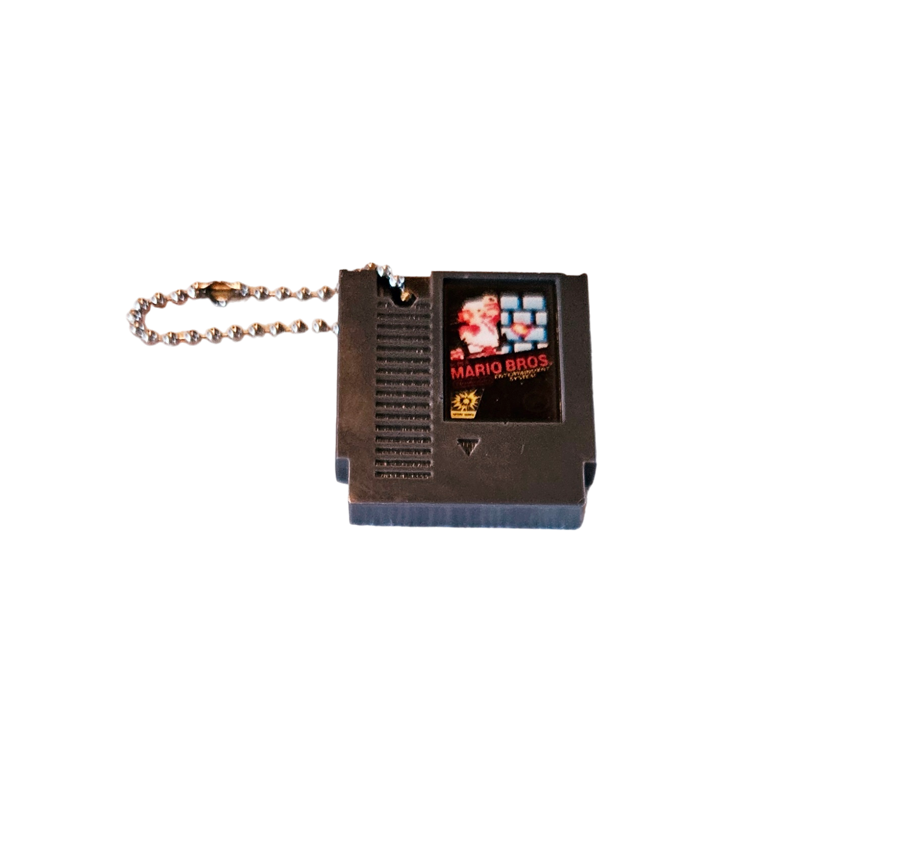 Porte-Clé Mini-Cartouche de NES Par Chinook Crafts - Super Mario Bros.