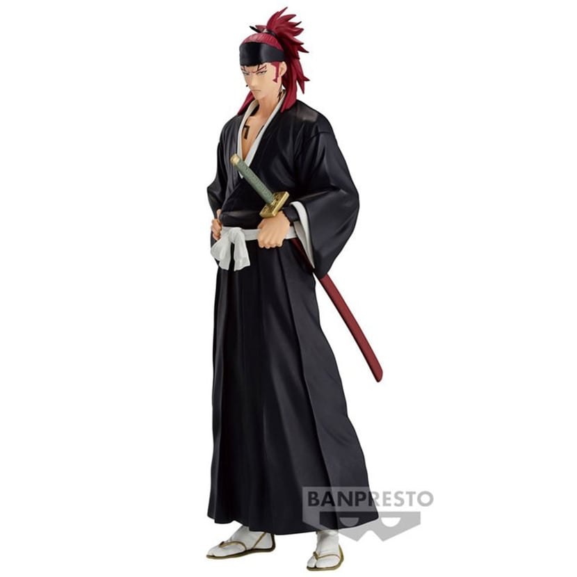 Figurine Bleach Solid And Souls Par Banpresto - Renji Abarai 18 CM