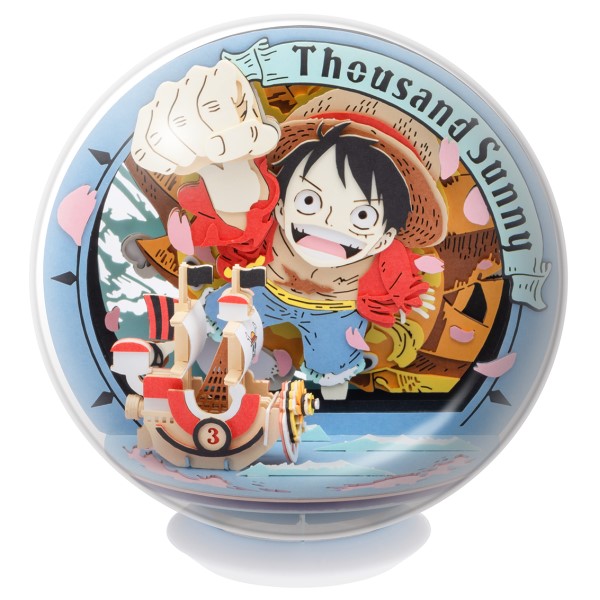 Kit Bricolage Paper Theater Ball One Piece Par Ensky - Thousand Sunny