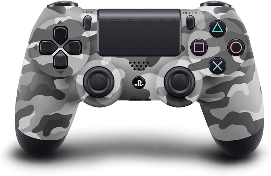 Manette Dualshock 4 Pour PS4 / Playstation 4 Officielle Sony - Urban Camo / Grise Camouflage