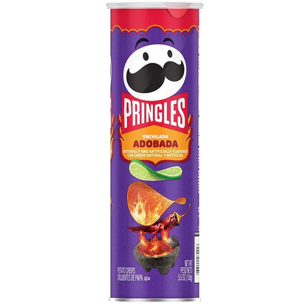 Croustilles Pringles Enchilada Adobada 158G