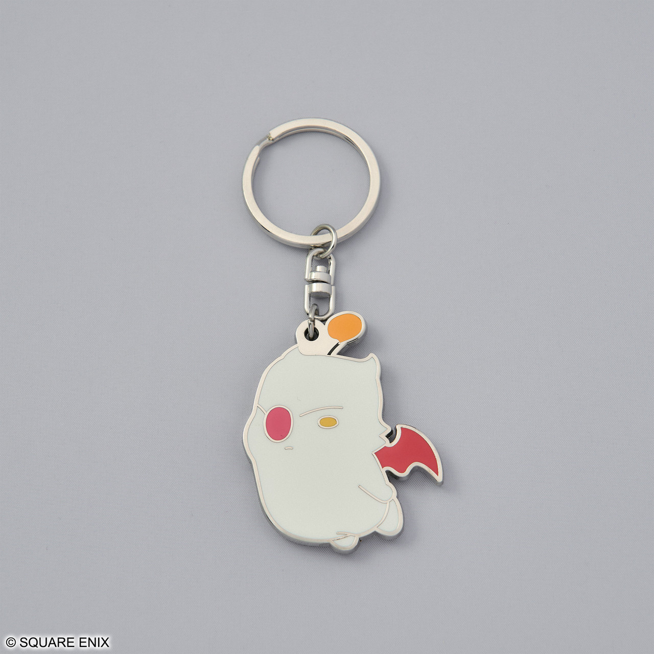 Porte-Clé Métallique Final Fantasy VII Rebirth Par Square Enix - Moogle
