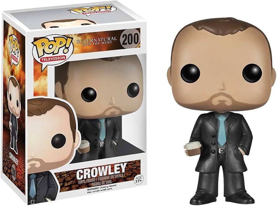 Figurine Pop! Television Supernatural #200 Par Funko - Crowley