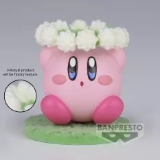 Figurine Kirby Fluffy Puffy Mine Play In The Flower B Par Banpresto - Kirby 3 CM