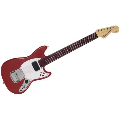 Guitare Rock Band 3 Fender Mustang ¨Pro-Guitar Pour Wii Par Mad Catz
