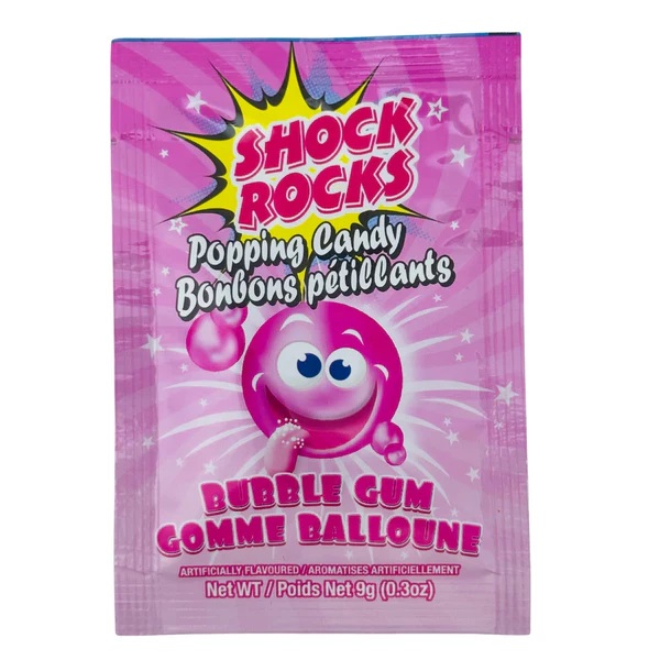 Bonbons Pétillants Shock Rocks - Gomme Balloune (9g)