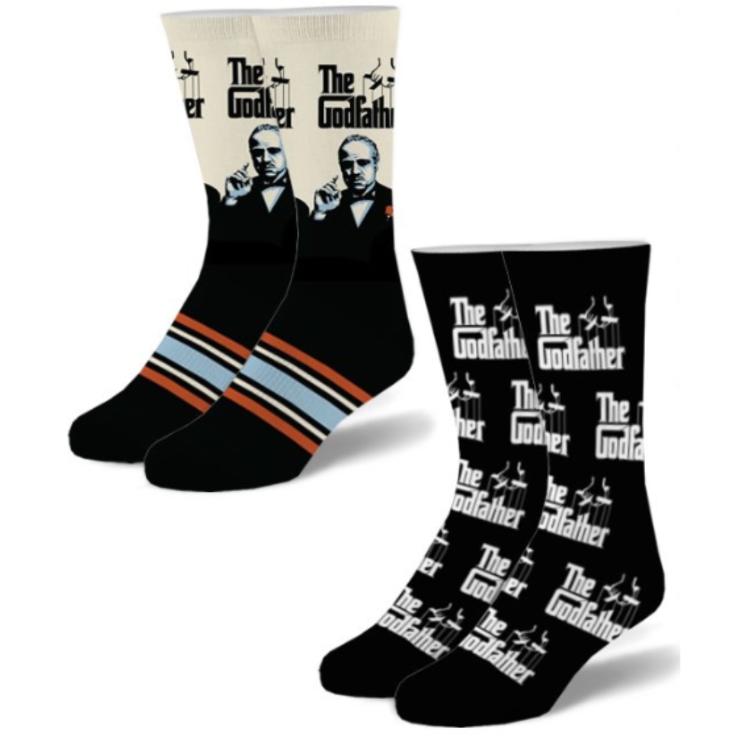 Ensemble De 2 Paires De Chaussettes Par Odd Sox - The Godfather