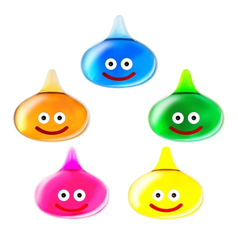 Ensemble De 5 Aimants Dragon Quest Par Square Enix - King Slime Kit
